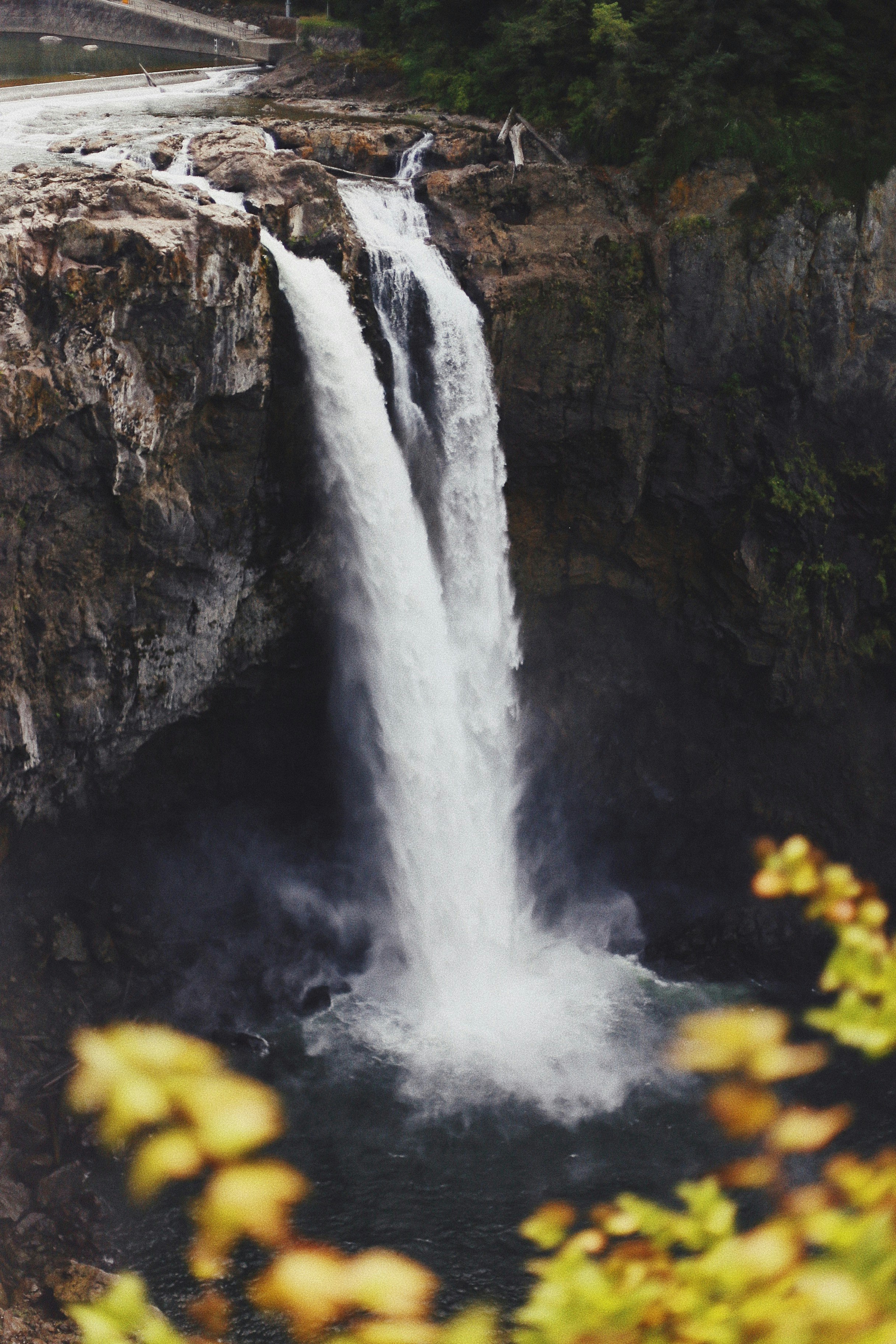 waterfalls during daytime